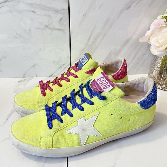 Golden Goose Superstar Mens Contrast Sneakers 40 - Picture 2 of 8